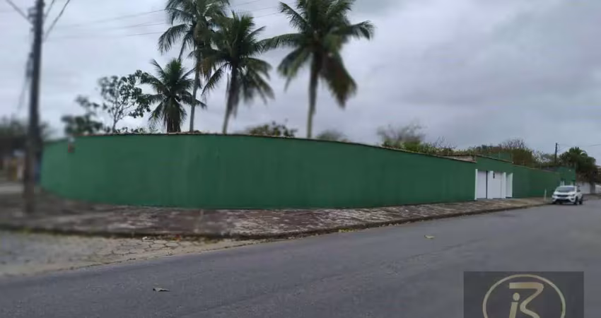 Casa com 2 dormitórios à venda, 448 m² por r$ 1.700. - jardim icaraiba - peruíbe/sp