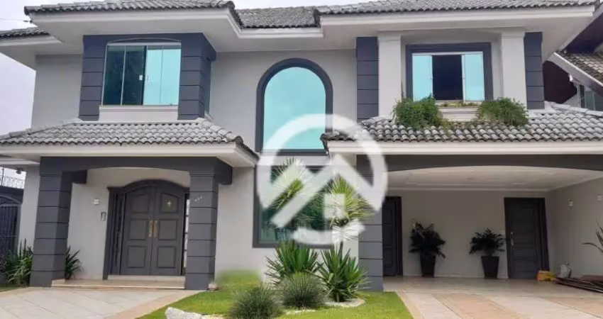 Casa com 6 dormitórios à venda, 480 m² por r$ 3.500.000,00 - condomínio sunset park - são josé dos campos/sp