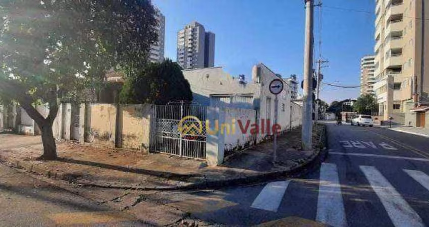 Terreno à venda, 270 m² por R$ 380.000,00 - Vila Jaboticabeira - Taubaté/SP