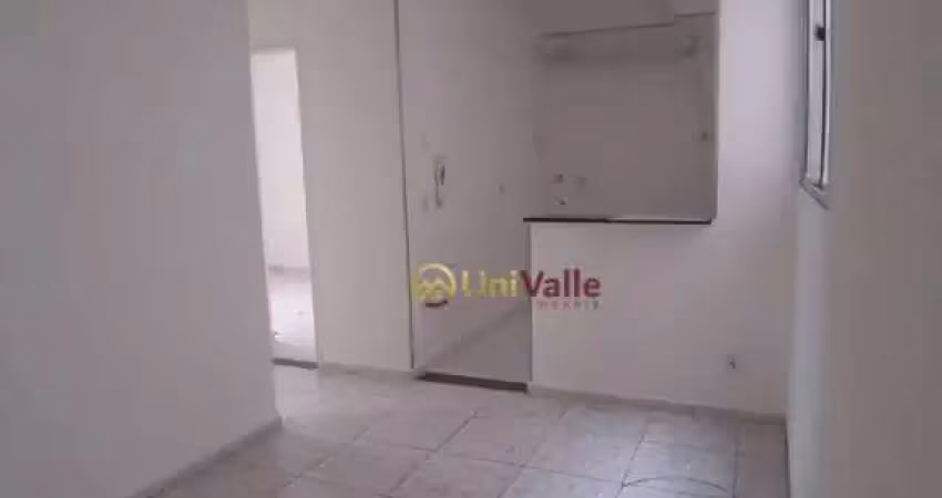 Apartamento com 2 dormitórios para alugar, 44 m² por r$ 1.162,00/mês - parque aeroporto - taubaté/sp