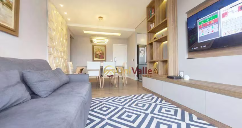 Apartamento com 3 dormitórios à venda, 110 m² por R$ 850.000,00 - Edifício Vert Residence - Taubaté/SP