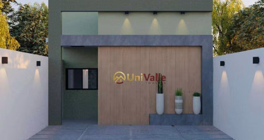 Casa com 3 dormitórios à venda, 90 m² por R$ 470.000,00 - Piracangaguá (Chácara Flórida) - Taubaté/SP
