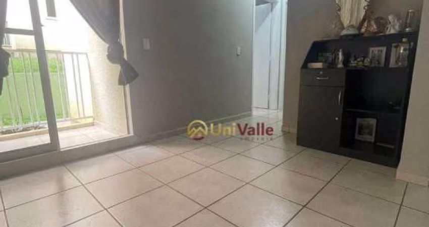 Apartamento com 2 dormitórios à venda, 48 m² por R$ 165.000,00 - Campos Elíseos - Taubaté/SP