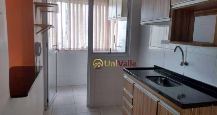Apartamento com 2 dormitórios à venda, 60 m² por R$ 270.000,00 - Monção - Taubaté/SP