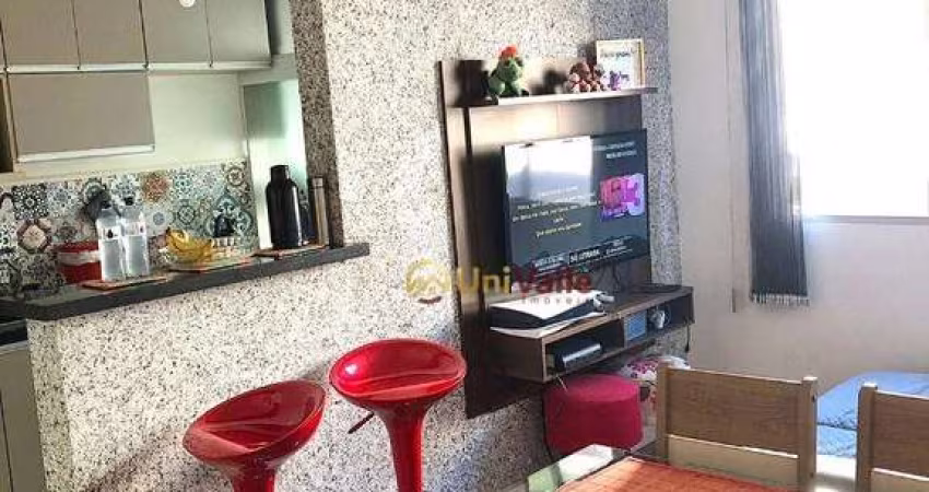 Apartamento com 2 dormitórios à venda, 49 m² por R$ 225.000 - Esplanada Independência - Taubaté/SP