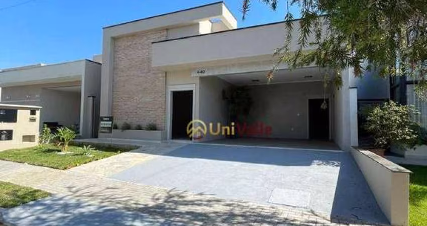 Casa com 3 dormitórios à venda, 162 m² por R$ 1.200.000 - Condomínio Ouro Ville - Taubaté/SP