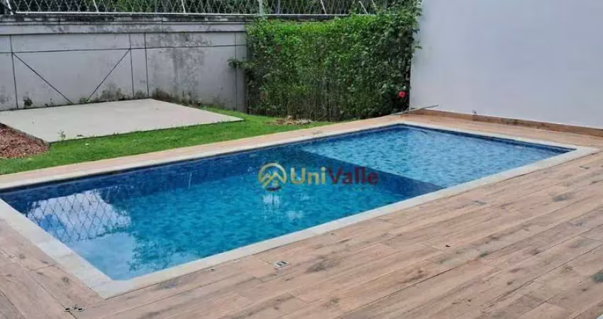 Casa com 3 dormitórios para alugar, 220 m² por r$ 10.500,00/mês - condomínio san marco - taubaté/sp