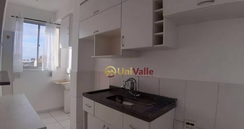 Apartamento com 2 dormitórios à venda, 59 m² por R$ 200.000,00 - Residencial Spazio Tifany - Taubaté/SP