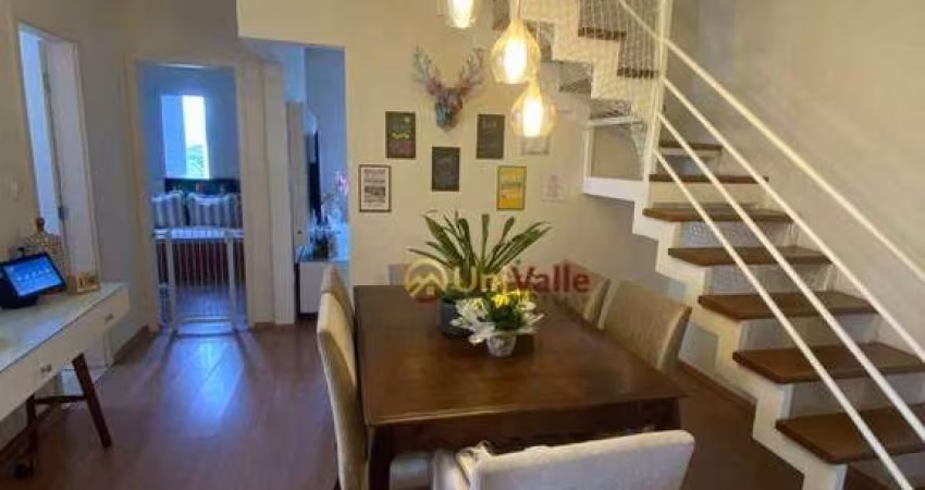Apartamento Duplex com 2 dormitórios à venda, 135 m² por R$ 510.000,00 - Vila São José - Taubaté/SP