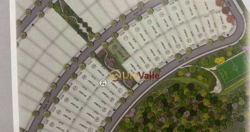 Terreno à venda, 351 m² por R$ 426.000,00 - Residencial Fazenda Casa Grande - Taubaté/SP