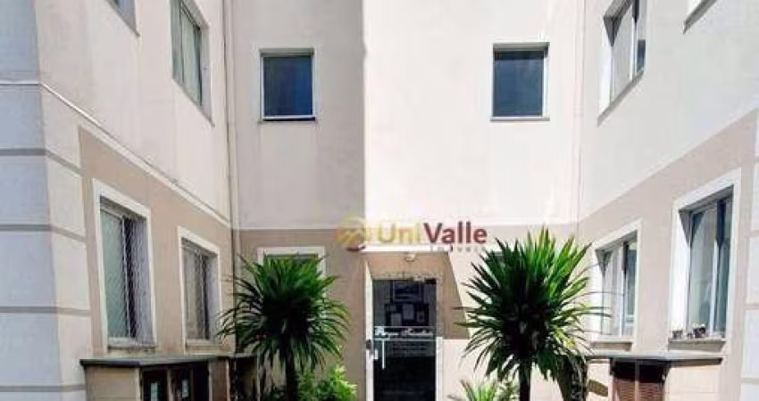 Apartamento com 2 dormitórios à venda, 45 m² por R$ 176.000,00 - Jardim Gurilândia - Taubaté/SP
