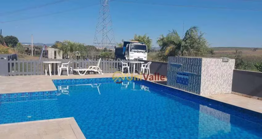 Chácara com 1 dormitório à venda, 1000 m² por R$ 550.000,00 - Recreio Mantiqueira - Caçapava/SP