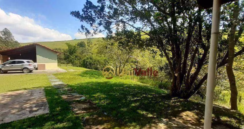 Chácara com 2 dormitórios para alugar, 10000 m² por R$ 2.000/mês - Bairro Rio Comprido - Taubaté/SP