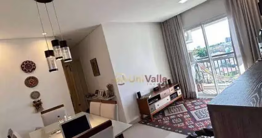 Apartamento com 2 dormitórios à venda, 63 m² por r$ 450.000 - residencial cyan boulevard das águas - taubaté/sp