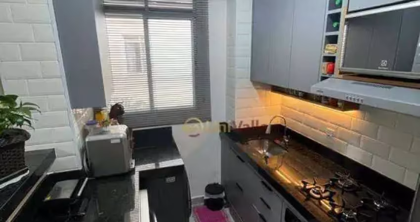Apartamento com 2 dormitórios à venda, 44 m² por r$ 215.000,00 - jardim das bandeiras - taubaté/sp