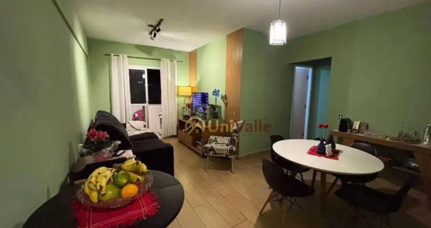 Apartamento com 2 dormitórios para alugar, 63 m² por r$ 2.100,00/mês - jardim das nações - taubaté/sp