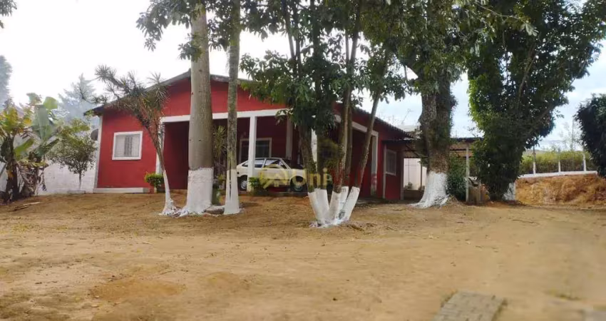 Chácara com 2 casas à venda, 1500 m² por r$ 390.000 - loteamento chácaras ingrid - taubaté/sp