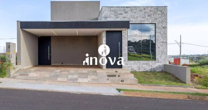 Casa Condomínio à venda, 3 quartos, 1 suíte, 2 vagas, Buritis II, Residencial - Uberaba/MG