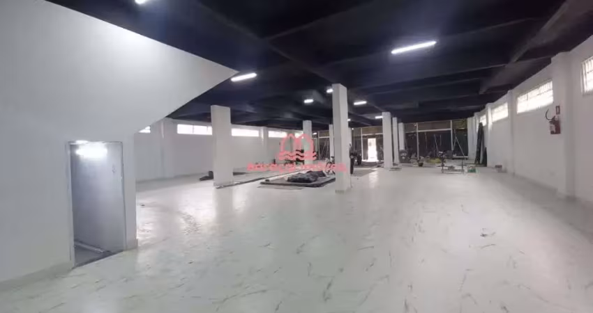 Salão para alugar, 450 m² por r$ 27.000/mês - vila tupi - praia grande/sp