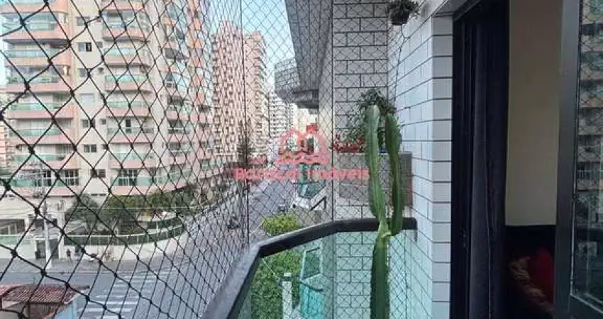 Apartamento  1 dormitório à venda, 52 m² por r$ 270.000- ocian- praia grande/sp