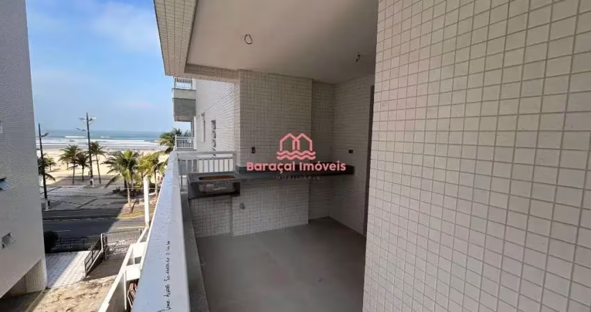 Apartamento à venda em vila guilhermina, praia grande - sp 2 quartos lateral