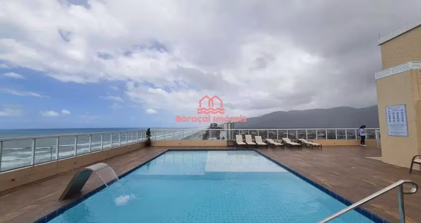 Apartamento à venda frente mar 3 dorme. em jardim real, praia grande - sp