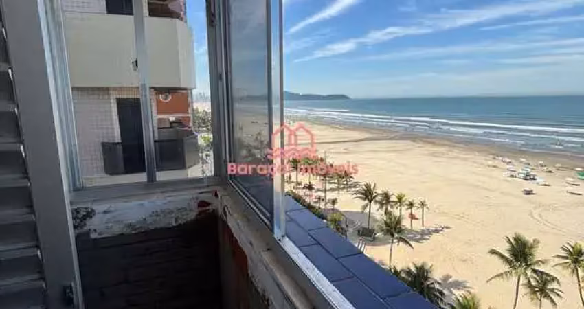 Cobertura  frente mar  com 3 quartos  à venda , 109m² por r$ 445.000 - tupi -pg