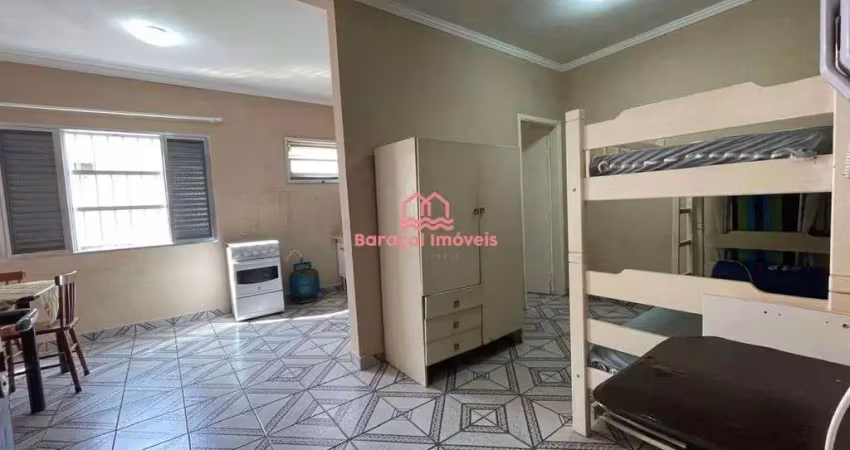 Kitnet com 1 dormitório à venda, 31 m² por r$ 160.000 - mirim - praia grande/sp