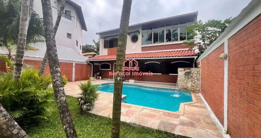 Sobrado 3 dormitórios, piscina jardim flórida praia grande