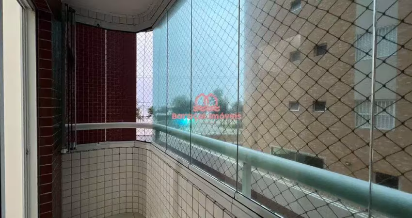 Apartamento  com vista mar , para alugar 1 quarto em caiçara, praia grande - sp