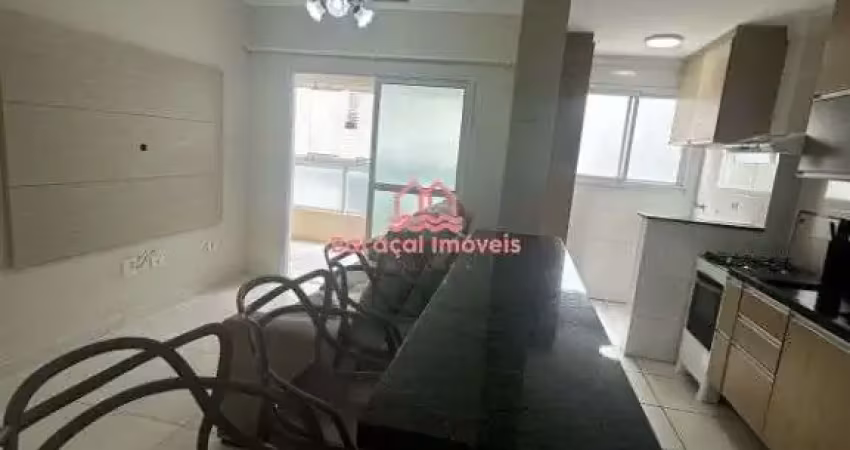 Apartamento com 2 quartos para locação no canto do forte, praia grande/sp.