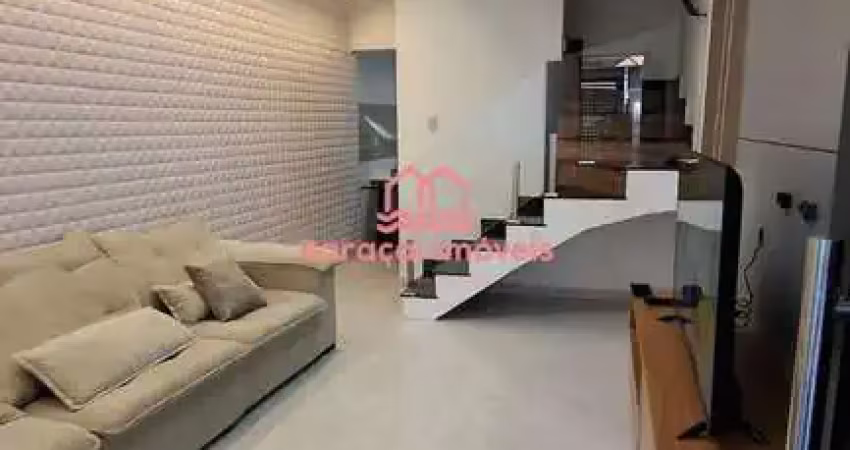 Excelente sobrado à venda ou para aluguel, caiçara ,todo mobiliado , 2 quartos