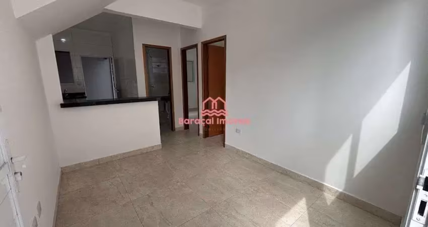 Casa térrea  com 2 quartos  42m² - parque das américas - praia grande/sp