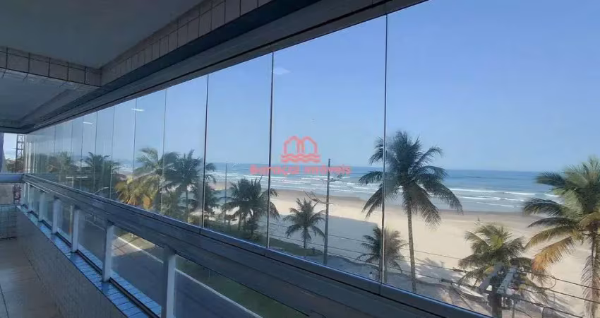Apartamento para alugar, frente mar, 2 quartos, 1 suíte,  2 vagas, jd.real -pg
