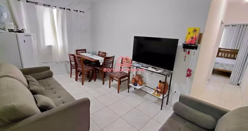 Apar 2 quartos, bairro tupi, apenas 1 quadra da praia, com vaga e documentação