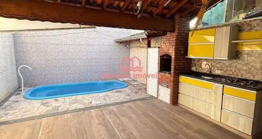 Sobrado em praia grande sp para alugar 3 quartos sendo 1 suíte e piscina.