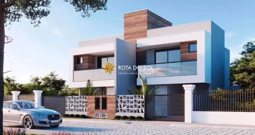 Solar das oliveiras sobrado 3 suítes em construção à venda bombinhas sc