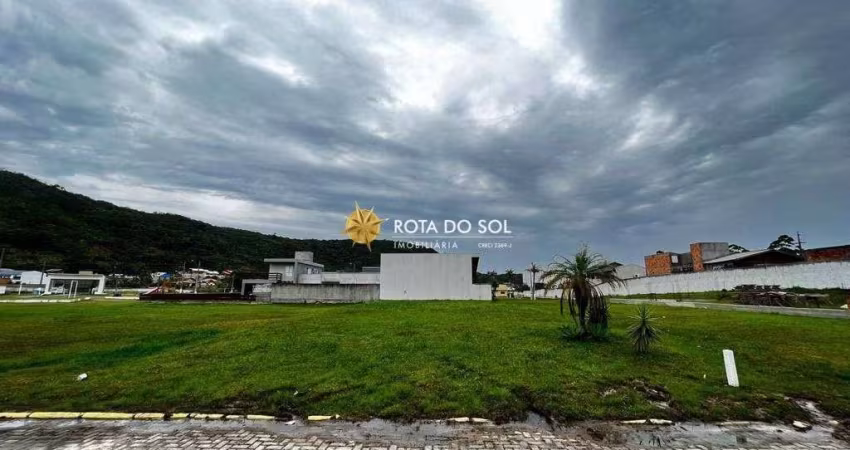 Acqua de Zimbros Condomínio fechado Terreno aterrado plano à venda Bombinhas SC