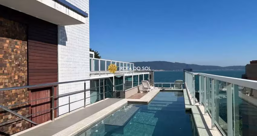 Olimpia residencial cobertura vista mar com piscina praia bombinhas sc