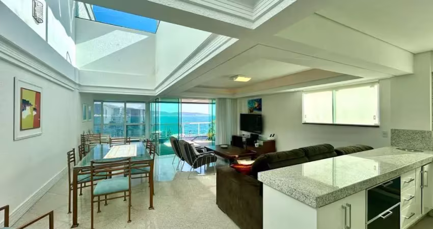 Olimpia residencial cobertura vista mar com piscina praia bombinhas sc