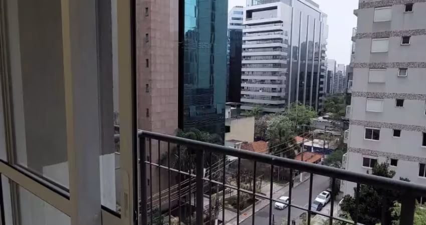 Lindo apartamento studio 24m²- rua casa do ator | vila olimpia