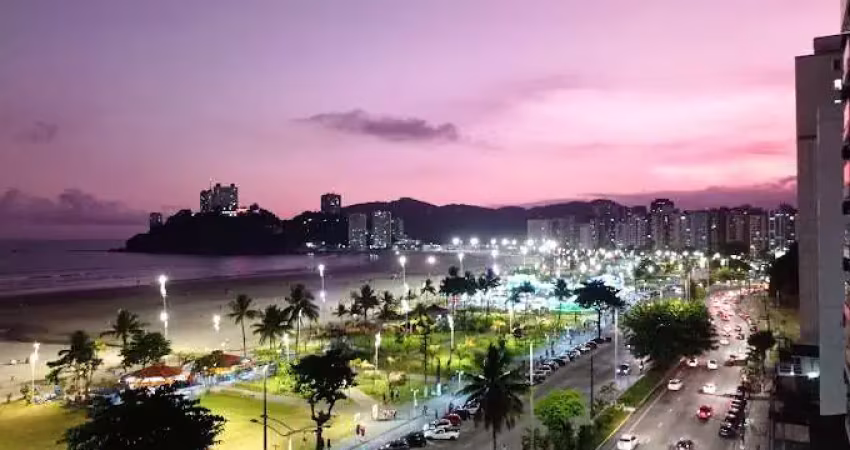 Apartamento vista ao mar á venda praia itararé 22m²
