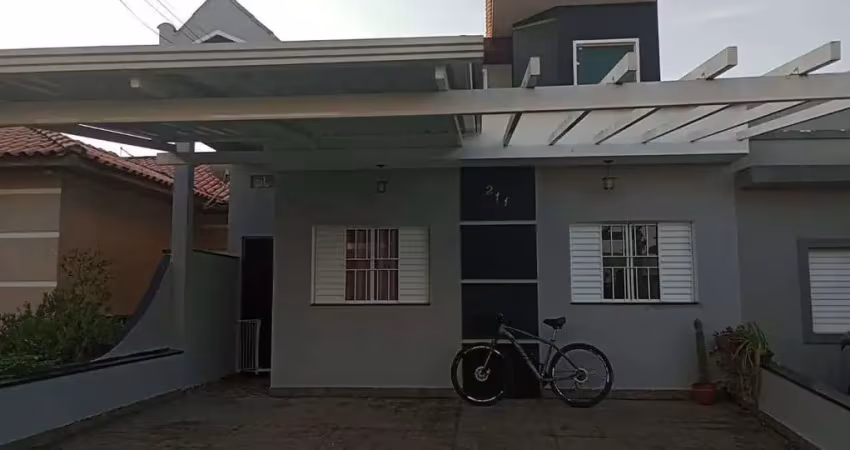 Casa com 150,5m² do terreno e área construída 107m² localizada em sorocaba no condomínio residencial horto florestal