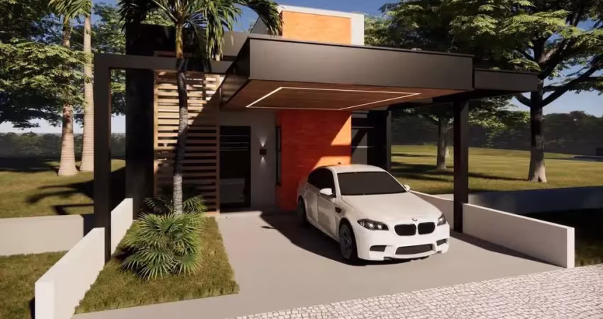 Imóvel de alto padrão em condomínio fechado na colina santa mônica, votorantim-sp: 3 quartos, suíte, 2 salas, garagem e 124,49m².