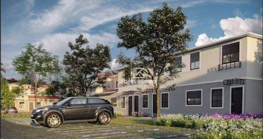 Casa com 2 dormitórios à venda, 55 m² por r$ 251.900 - pacaembu - americana/sp