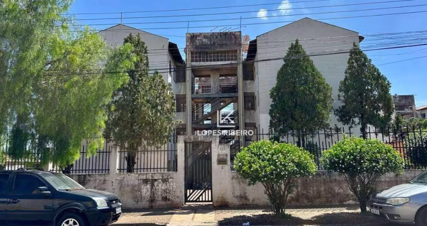 Apartamento com 2 dormitórios à venda, 47 m² por R$ 100.000,00 - Conjunto Habitacional Roberto Romano - Santa Bárbara D'Oeste/SP