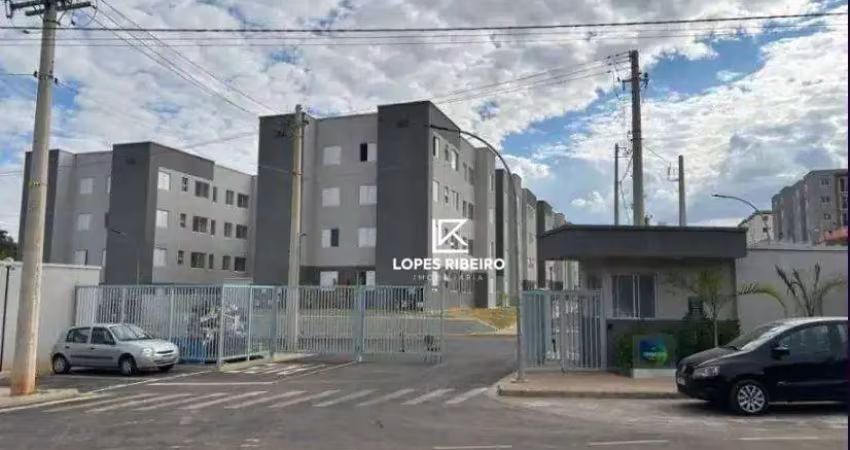 Apartamento com 1 dormitório para alugar, 42 m² por r$ 950,00/mês - recreio alvorada - santa bárbara d'oeste/sp