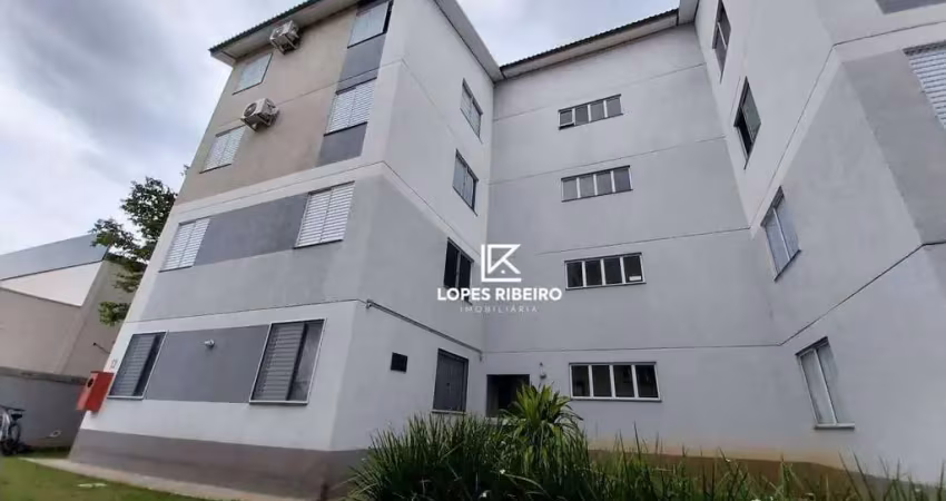 Apartamento com 2 dormitórios para alugar, 45 m² por r$ 1.000,00/mês - jardim rosemary - santa bárbara d'oeste/sp