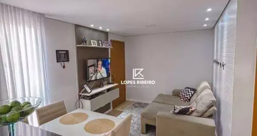 Apartamento com 2 dormitórios à venda, 43 m² por r$ 250.000 - jardim terramérica i - americana/sp