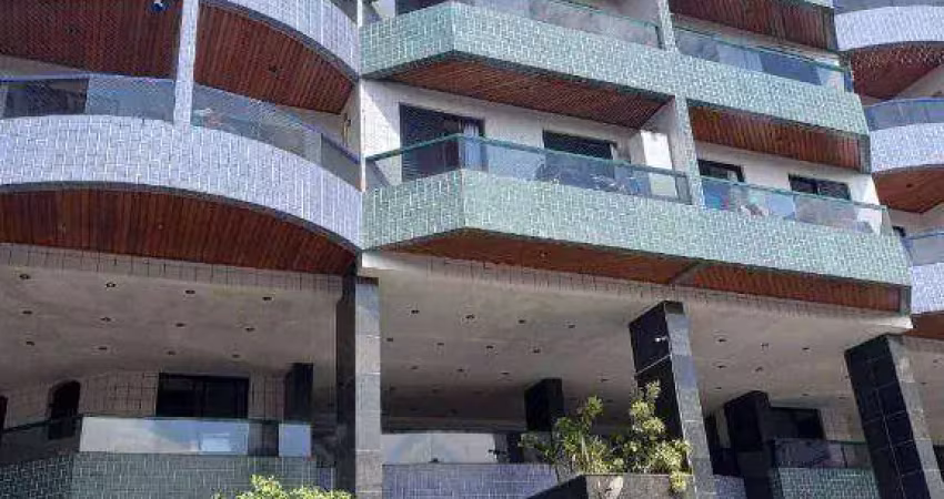 Apartamento com 2 dormitórios, 106 m² - venda por r$ 350.000,00 ou aluguel por r$ 2.500,00/mês - ocian - praia grande/sp
